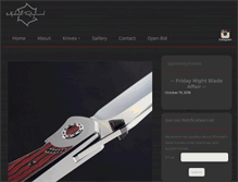 Tablet Screenshot of michaelraymondknives.com